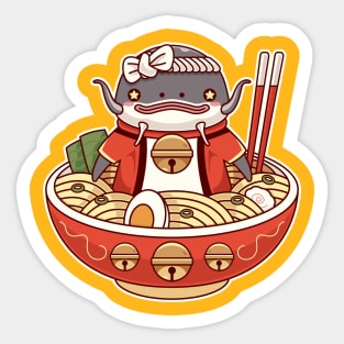 Namazu Ramen Bowl Sticker